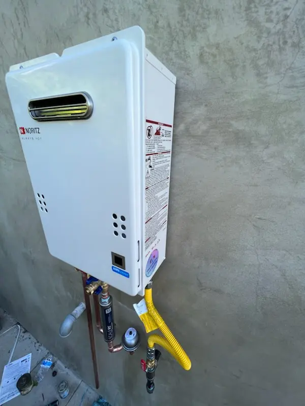 Tankless water heater installation for Pennington - Prospect homes